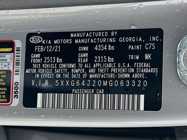 used 2021 Kia K5 car, priced at $20,797