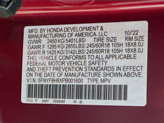 used 2023 Honda Passport car, priced at $31,497