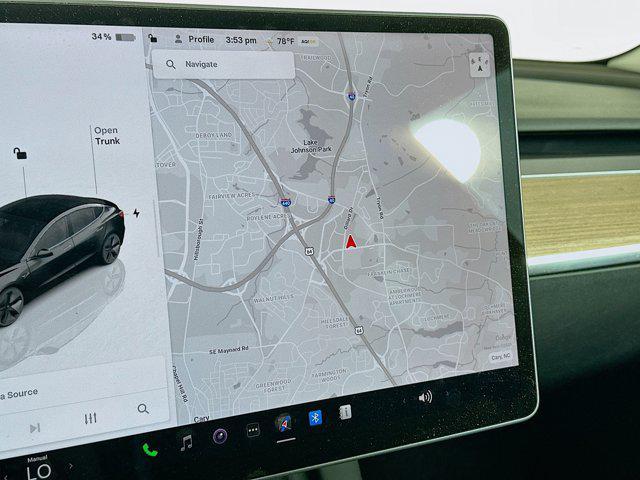 used 2023 Tesla Model 3 car, priced at $27,697