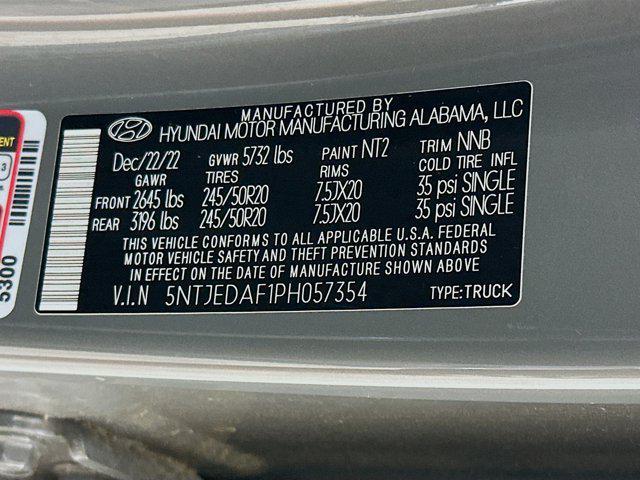 used 2023 Hyundai SANTA CRUZ car, priced at $27,697