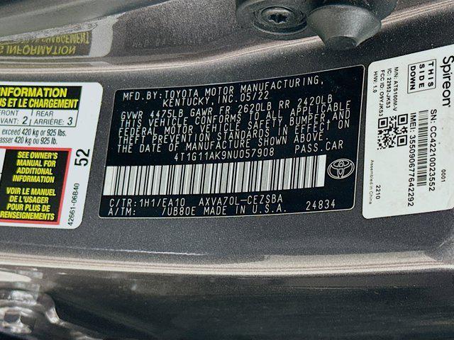 used 2022 Toyota Camry car, priced at $23,997