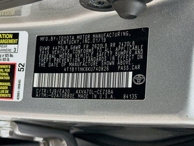 used 2019 Toyota Camry car, priced at $22,397