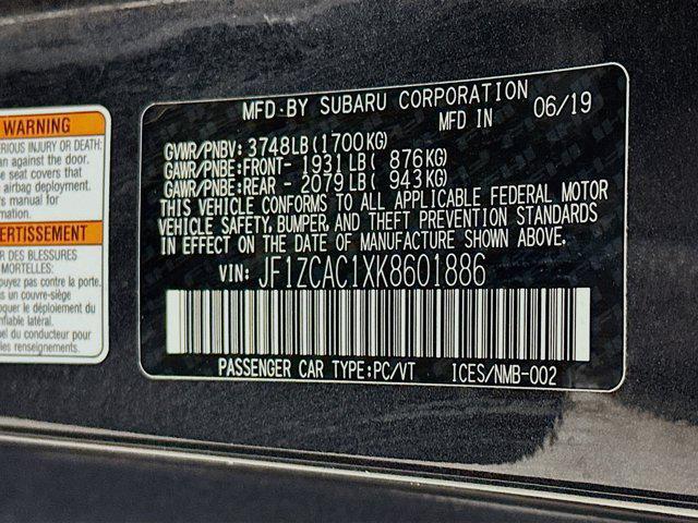 used 2019 Subaru BRZ car, priced at $18,797