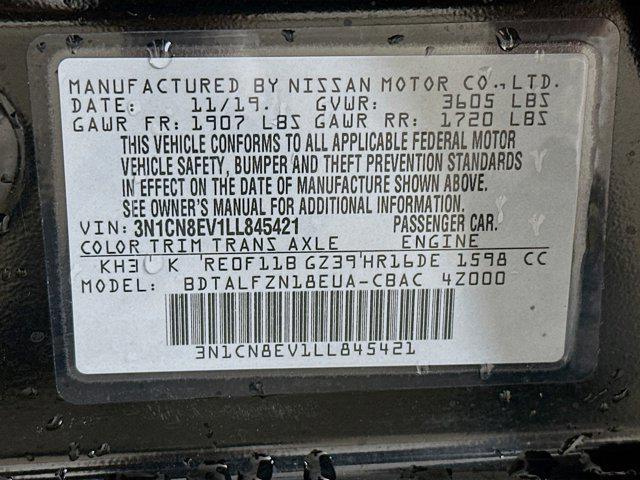 used 2020 Nissan Versa car, priced at $13,997