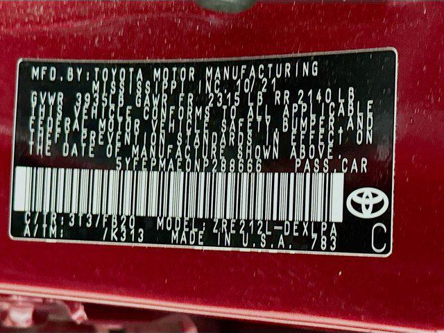used 2022 Toyota Corolla car, priced at $13,997
