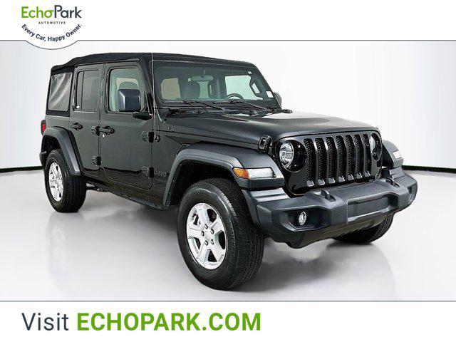 used 2022 Jeep Wrangler Unlimited car, priced at $32,489