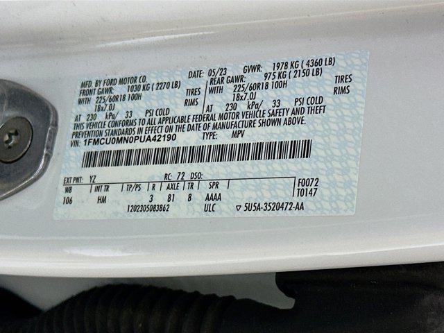 used 2023 Ford Escape car, priced at $21,297