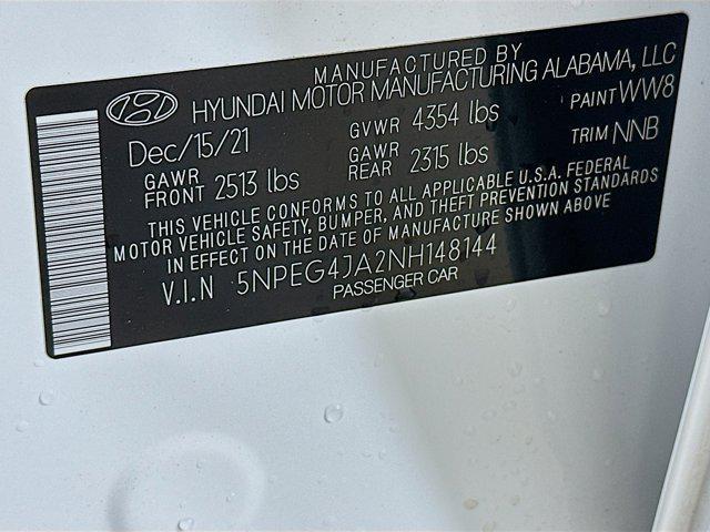 used 2022 Hyundai Sonata car, priced at $19,197