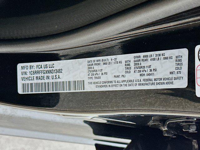 used 2022 Ram 1500 car, priced at $33,797