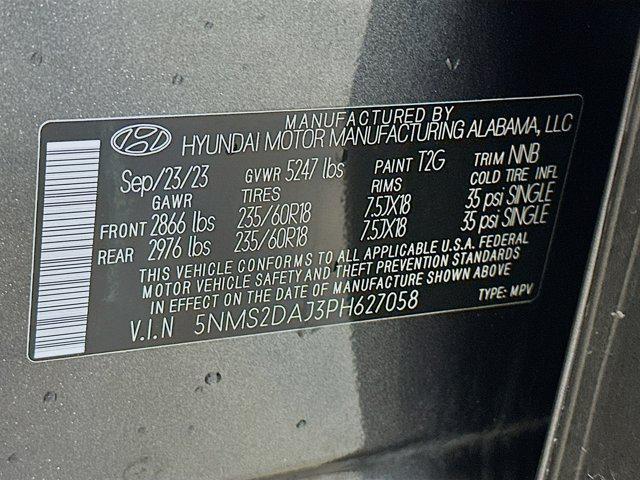 used 2023 Hyundai Santa Fe car, priced at $21,997