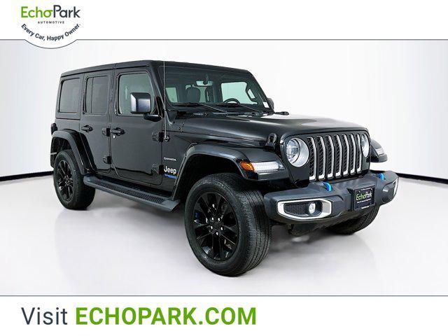 used 2022 Jeep Wrangler Unlimited 4xe car, priced at $29,697