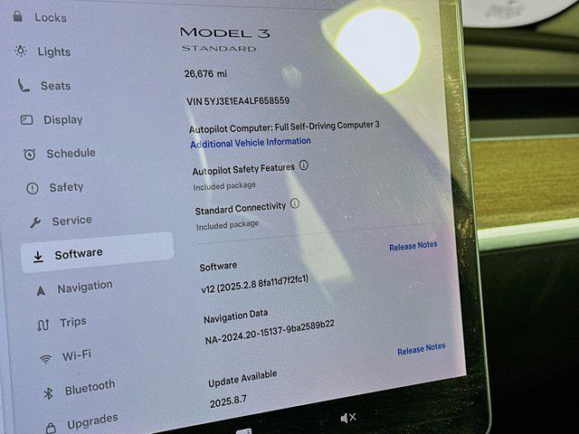 used 2020 Tesla Model 3 car, priced at $22,497