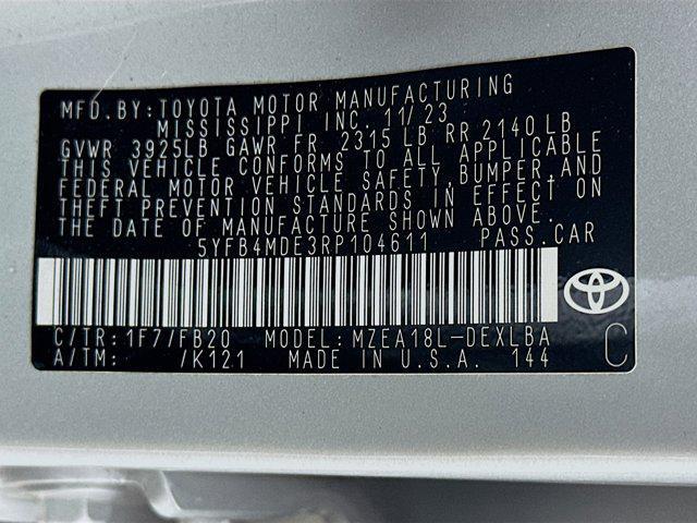 used 2024 Toyota Corolla car, priced at $17,997