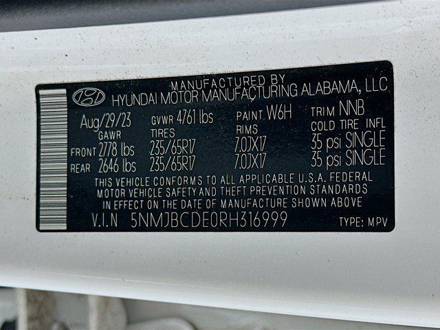 used 2024 Hyundai Tucson car, priced at $19,397