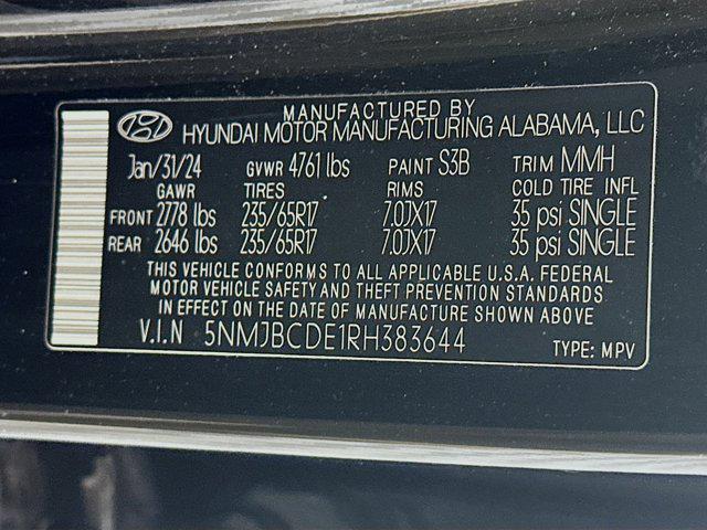 used 2024 Hyundai Tucson car, priced at $19,997