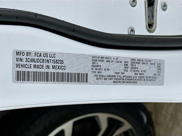 used 2022 Jeep Compass car, priced at $18,197