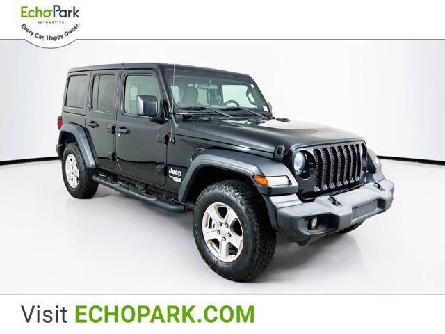 used 2019 Jeep Wrangler Unlimited car, priced at $21,297