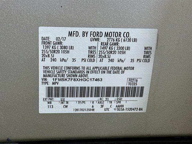 used 2017 Ford Explorer car, priced at $13,497