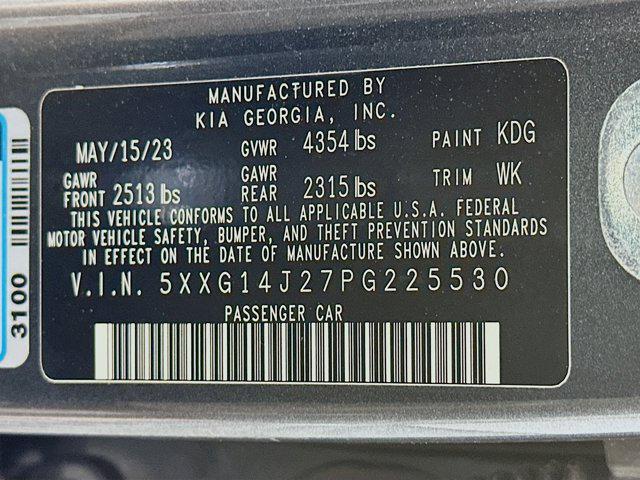 used 2023 Kia K5 car, priced at $18,597
