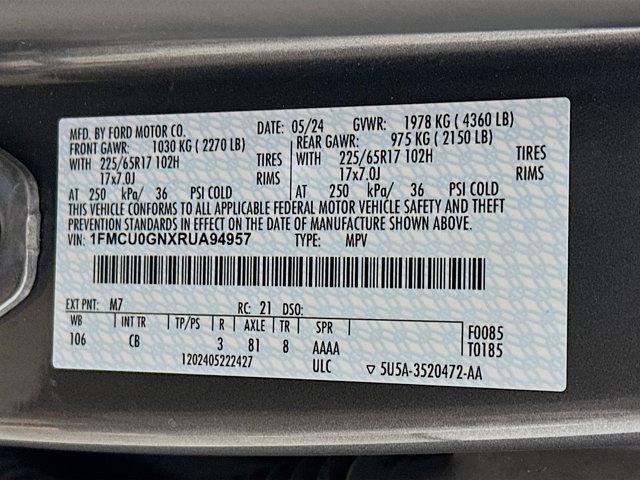 used 2024 Ford Escape car, priced at $19,497