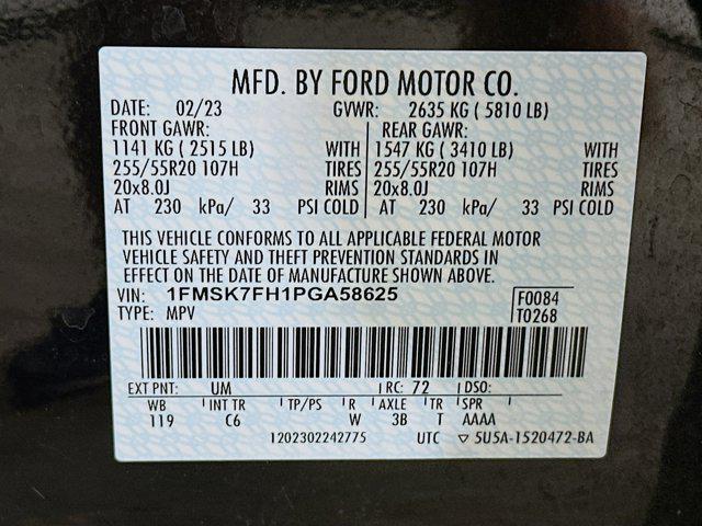 used 2023 Ford Explorer car, priced at $29,797