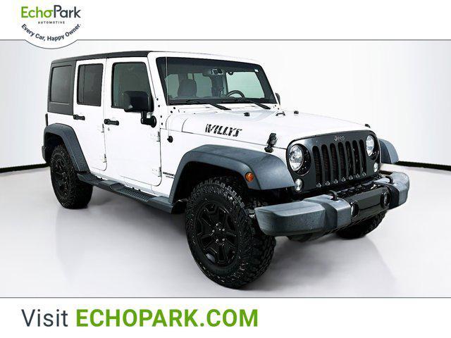 used 2017 Jeep Wrangler Unlimited car, priced at $18,889