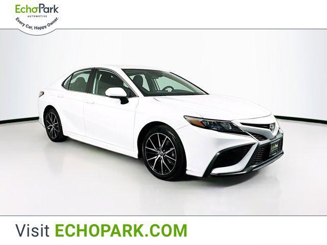 used 2021 Toyota Camry car, priced at $15,497