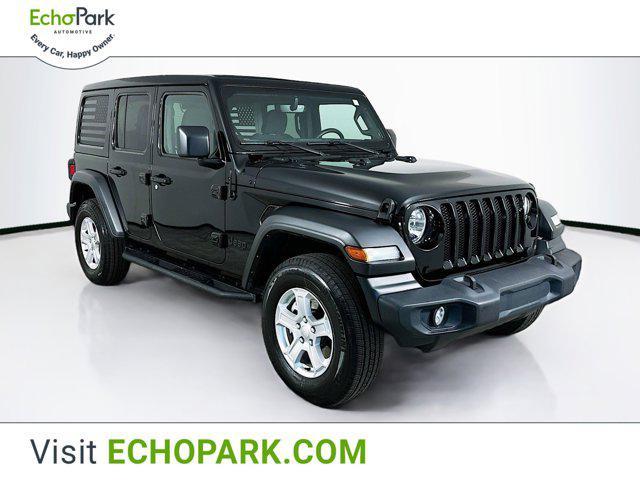used 2022 Jeep Wrangler Unlimited car, priced at $32,197
