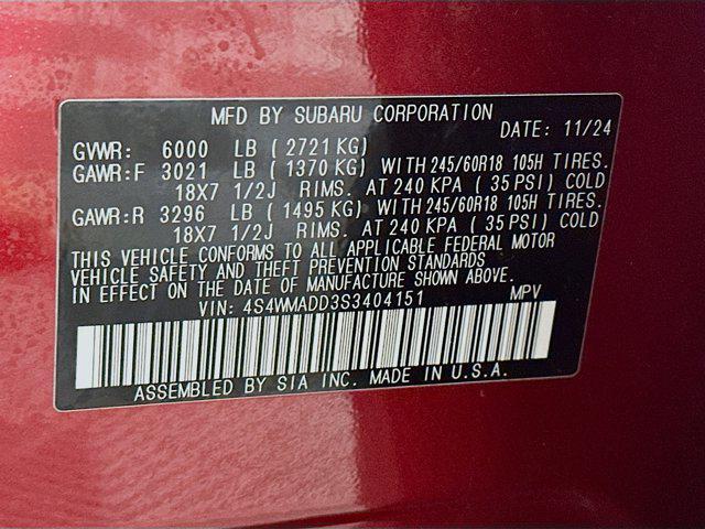 used 2025 Subaru Ascent car, priced at $30,897