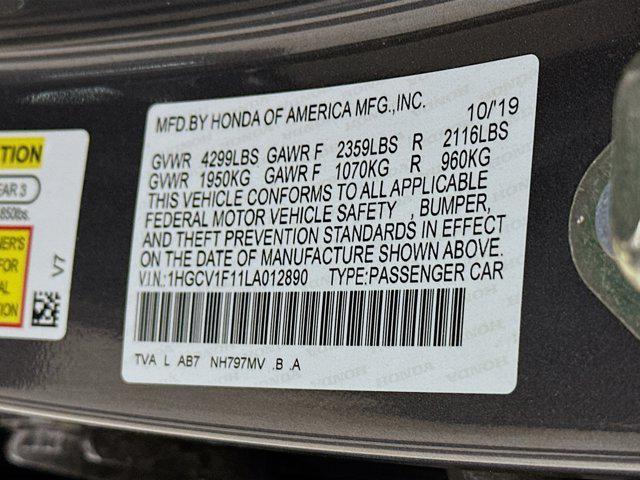 used 2020 Honda Accord car, priced at $20,497