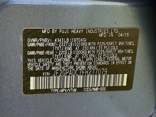 used 2015 Subaru XV Crosstrek car, priced at $9,797