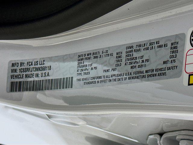 used 2022 Ram 1500 car, priced at $37,697