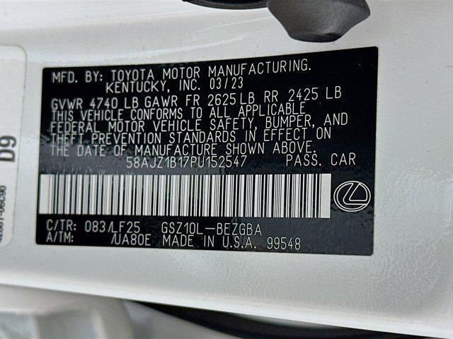 used 2023 Lexus ES 350 car, priced at $37,997