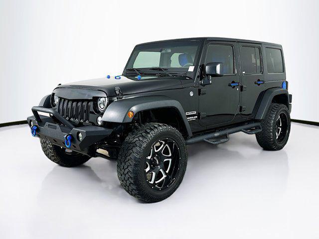 used 2015 Jeep Wrangler Unlimited car, priced at $21,997
