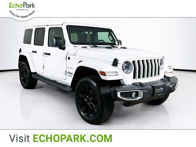 used 2021 Jeep Wrangler Unlimited 4xe car, priced at $29,997