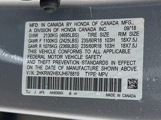 used 2018 Honda CR-V car, priced at $17,197