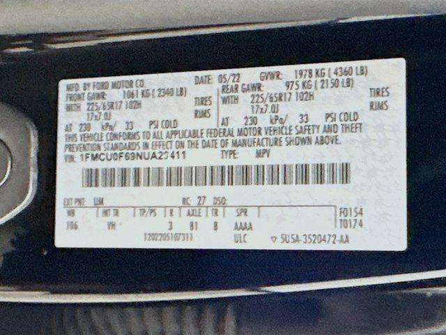 used 2022 Ford Escape car, priced at $17,297