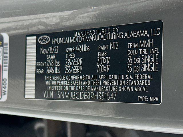 used 2024 Hyundai Tucson car, priced at $19,397