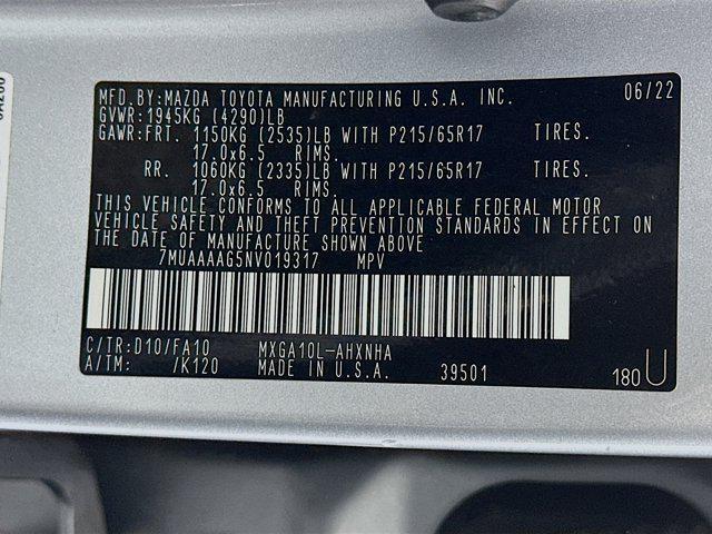 used 2022 Toyota Corolla Cross car, priced at $22,597