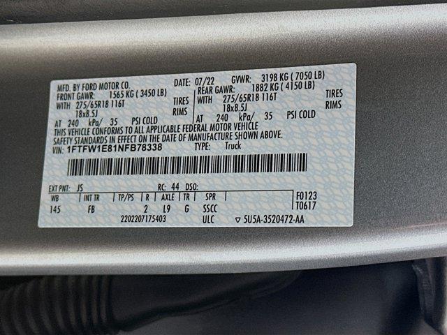 used 2022 Ford F-150 car, priced at $37,697