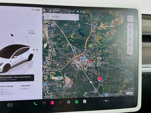 used 2022 Tesla Model 3 car, priced at $19,897