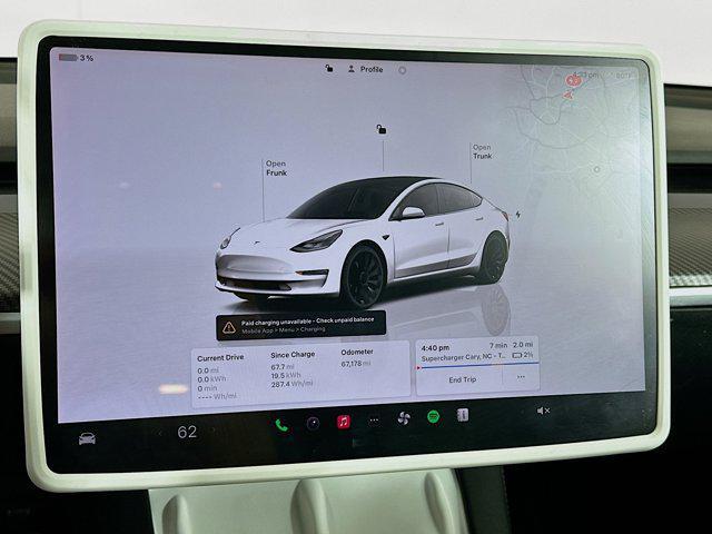 used 2022 Tesla Model 3 car, priced at $19,897