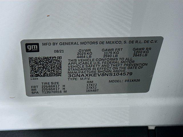 used 2022 Chevrolet Equinox car, priced at $20,497