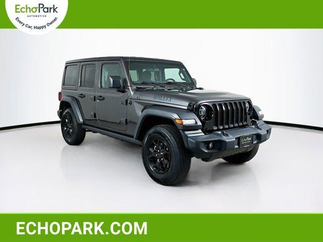 used 2020 Jeep Wrangler Unlimited car, priced at $32,189