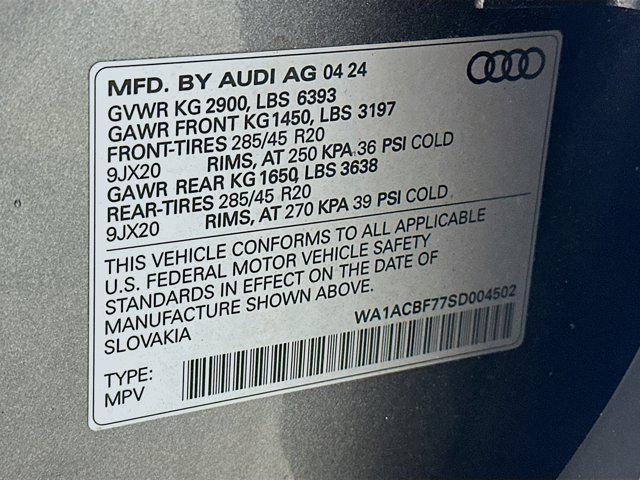 used 2025 Audi Q7 car, priced at $46,897