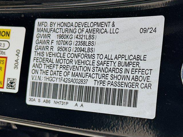 used 2025 Honda Accord car, priced at $26,997
