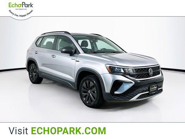 used 2024 Volkswagen Taos car, priced at $18,697