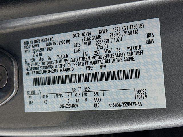 used 2024 Ford Escape car, priced at $19,597