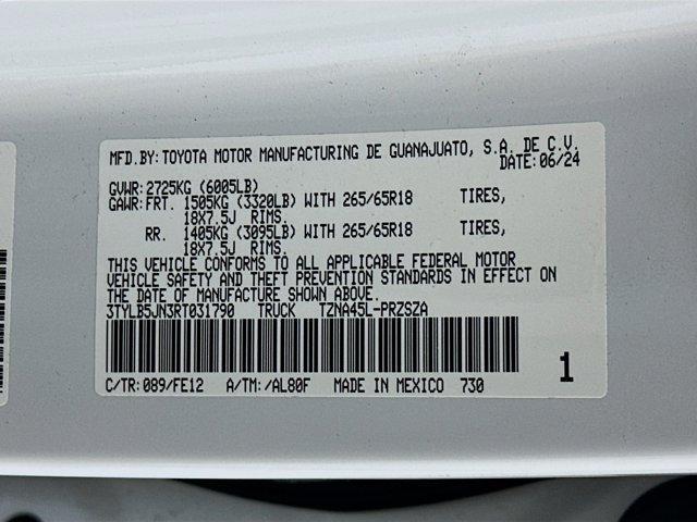 used 2024 Toyota Tacoma car, priced at $34,497