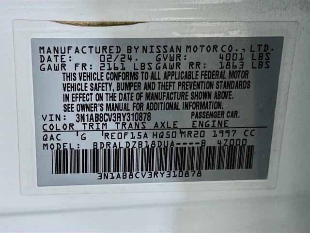 used 2024 Nissan Sentra car, priced at $17,197